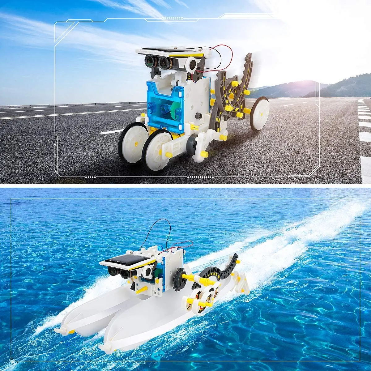 Stem Solar Robot Kit For Kids - Zestawy zabawek robotów słonecznych Technologia STEM