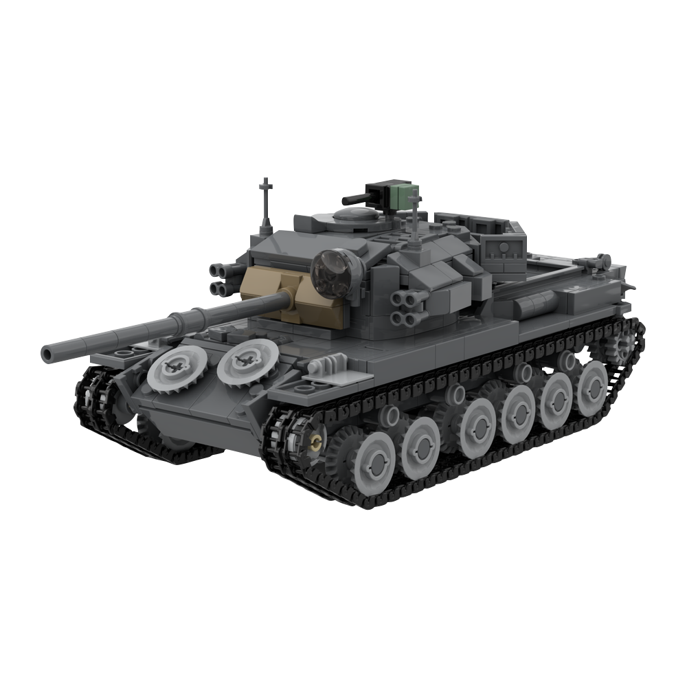Lego Compatible Military Tank - MOC Centurion mk. 5/1 Klocki do