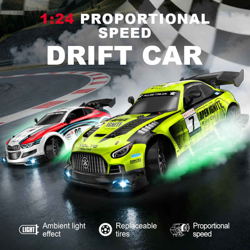 Rc Drift Car 1 24 Scale 4Wd - Samochód RC Drift 4WD w skali
