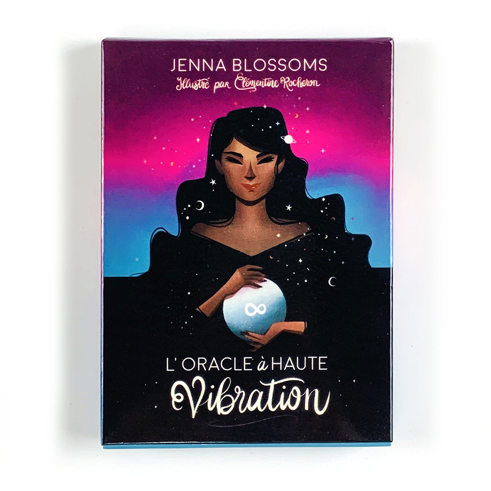 Tarot Cards Deck With Guidebook - L'Oracle à Haute Vibration - 44-kartowy