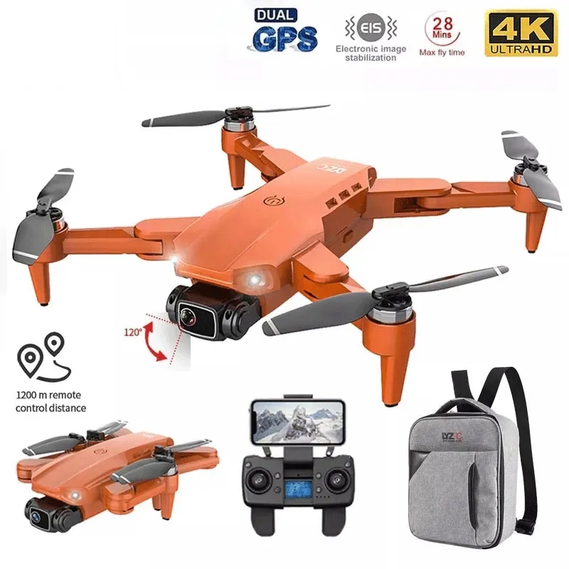 Fpv Brushless Rc Drone 4K - Drone L900 Pro 4K profesjonalny 5G