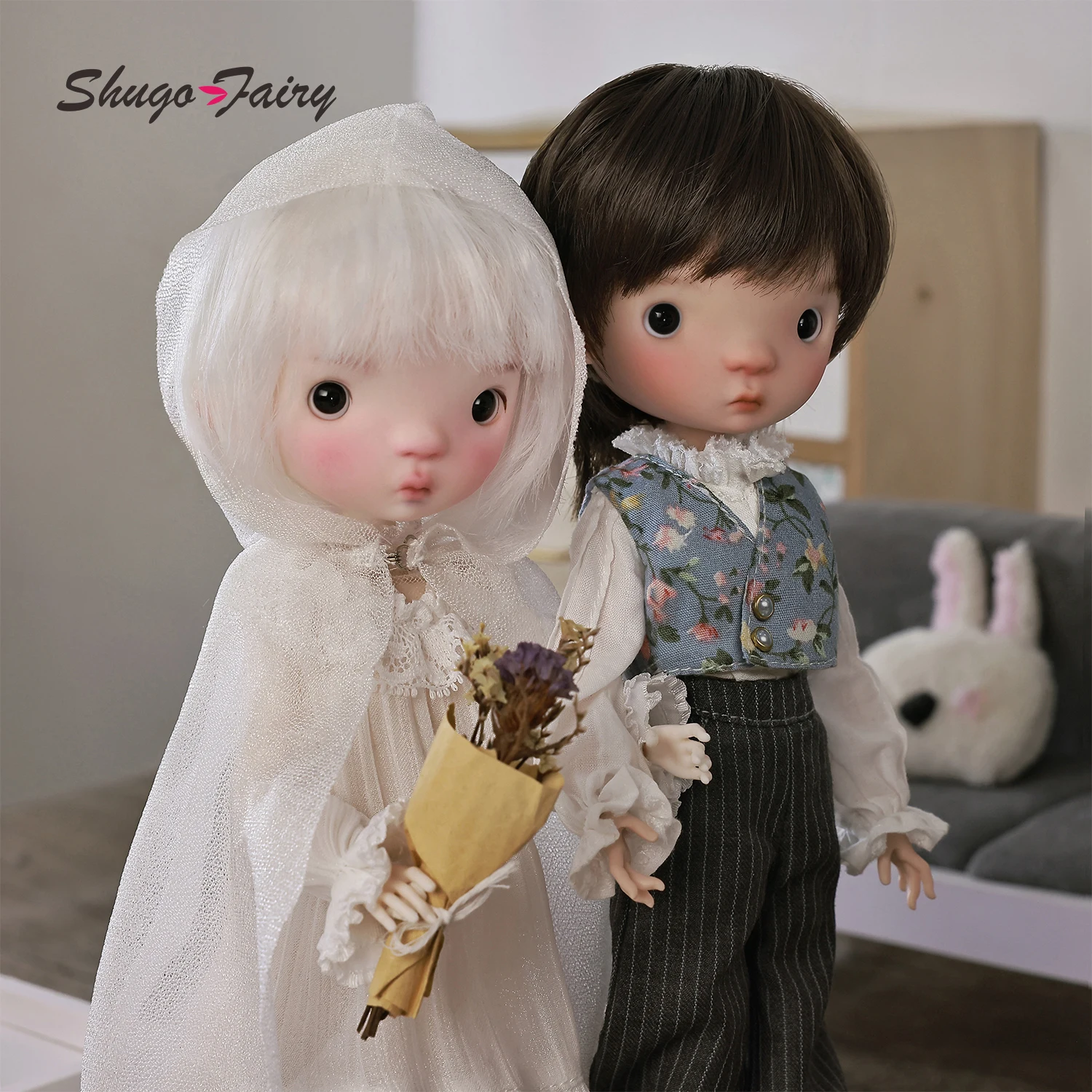 Bjd Doll 1 6 Full Set With Clothes - Lalki BJD ShugaFairy Peaches 1/6, 30