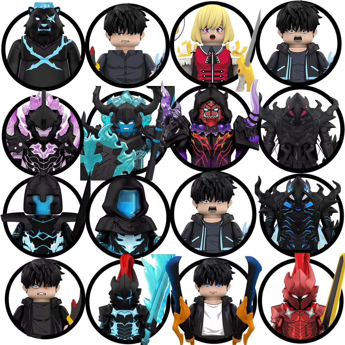 Anime Action Figure Blind Box - Blind Box WM6220 Anime Sung Jinwoo