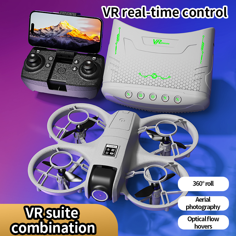 Fpv Brushless Rc Drone 4K - Dron X228 VR FPV z podwójną
