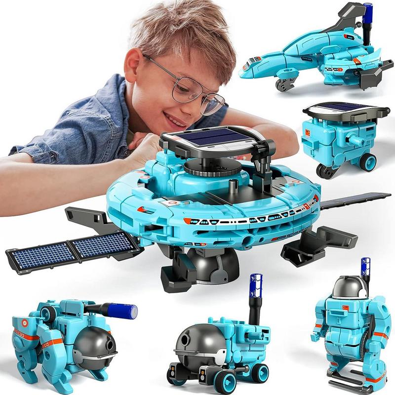 Stem Solar Robot Kit For Kids - 6 w 1 zestaw robotów solarnych