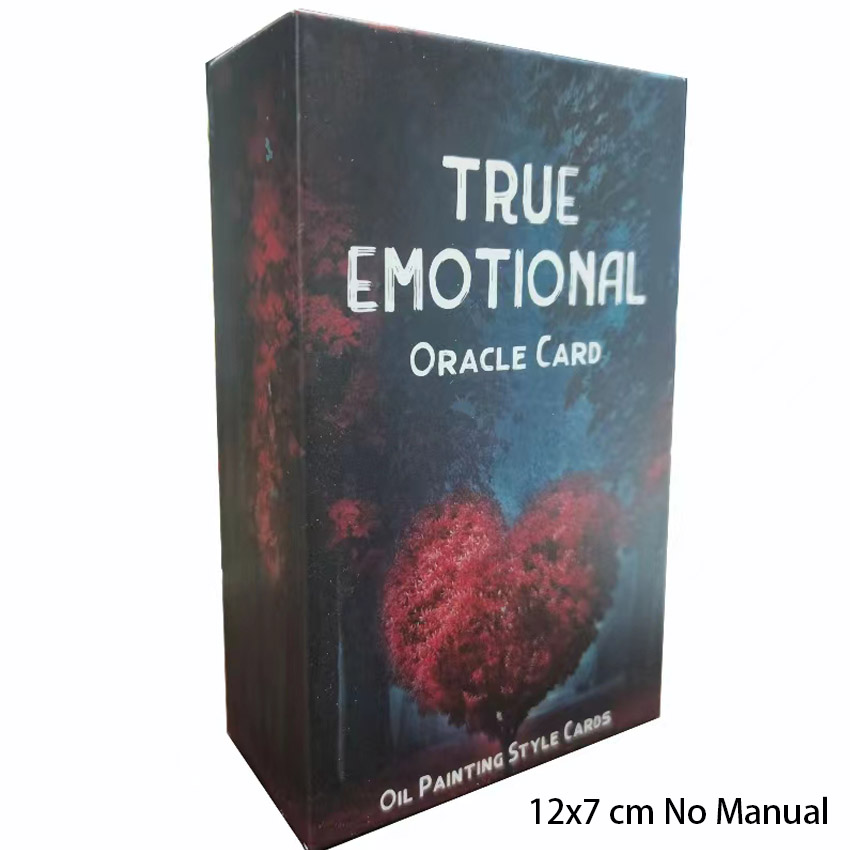 Tarot Cards Deck With Guidebook - 12x7 cm True Emotional Oracle Gry