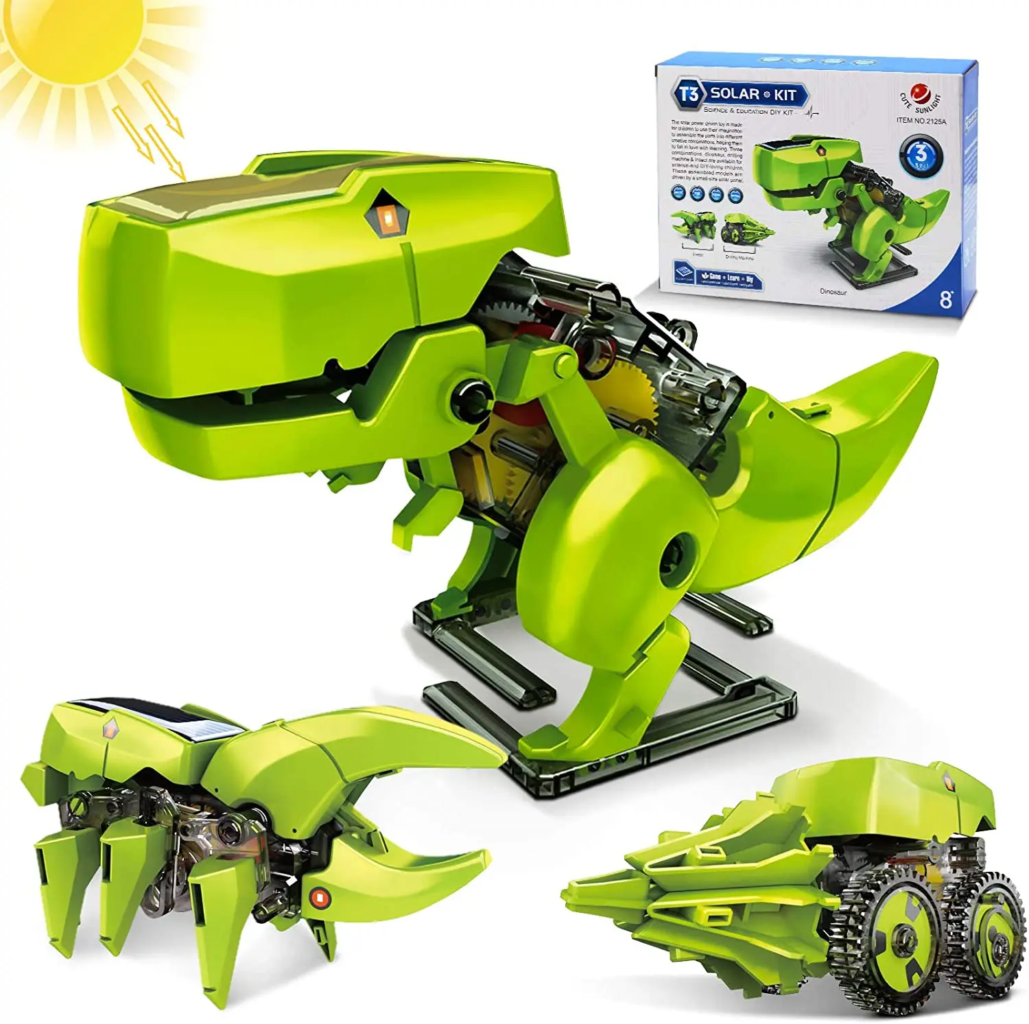 Stem Solar Robot Kit For Kids - Zestawy robotów solarnych Zabawki edukacyjne Modele
