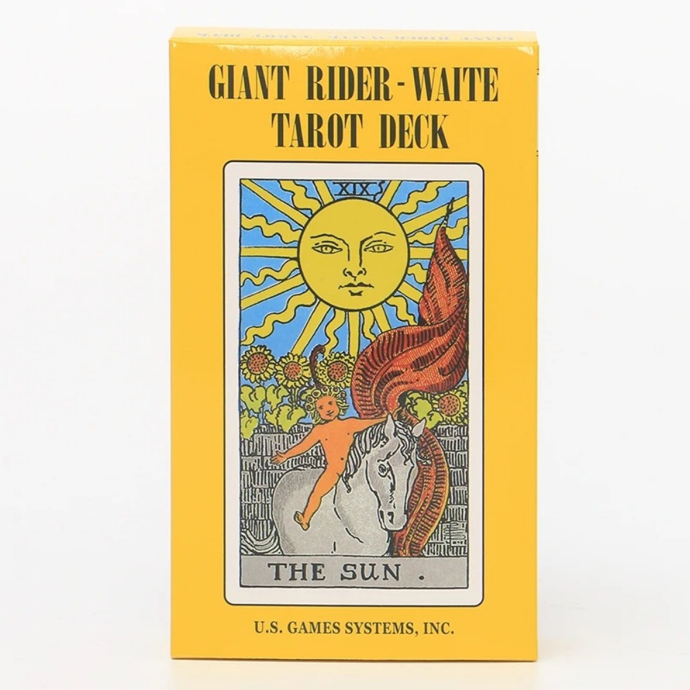 Tarot Cards Deck With Guidebook - 10*17,3 cm Duża klasyczna talia tarota