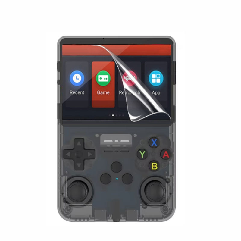 Retro Handheld Game Console R36S - 3 szt. Miękka folia ochronna TPU