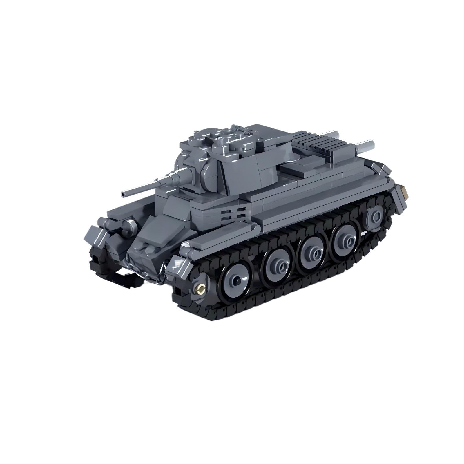 Zestaw klocków MOC z serii Mil – Lego Compatible Military Tank recenzja i cena