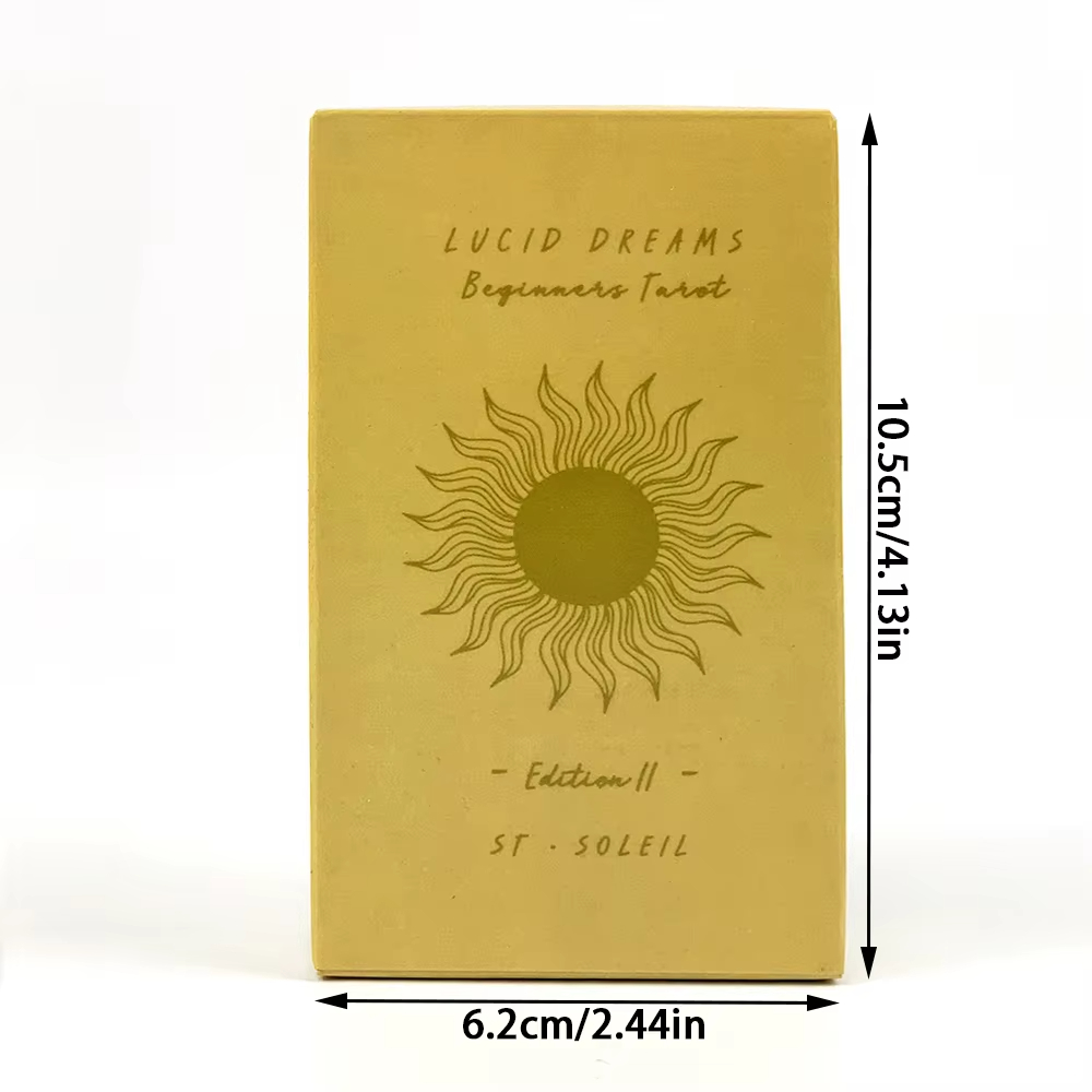 Karty Tarota dla początkującyc – Tarot Cards Deck With Guidebook recenzja i cena