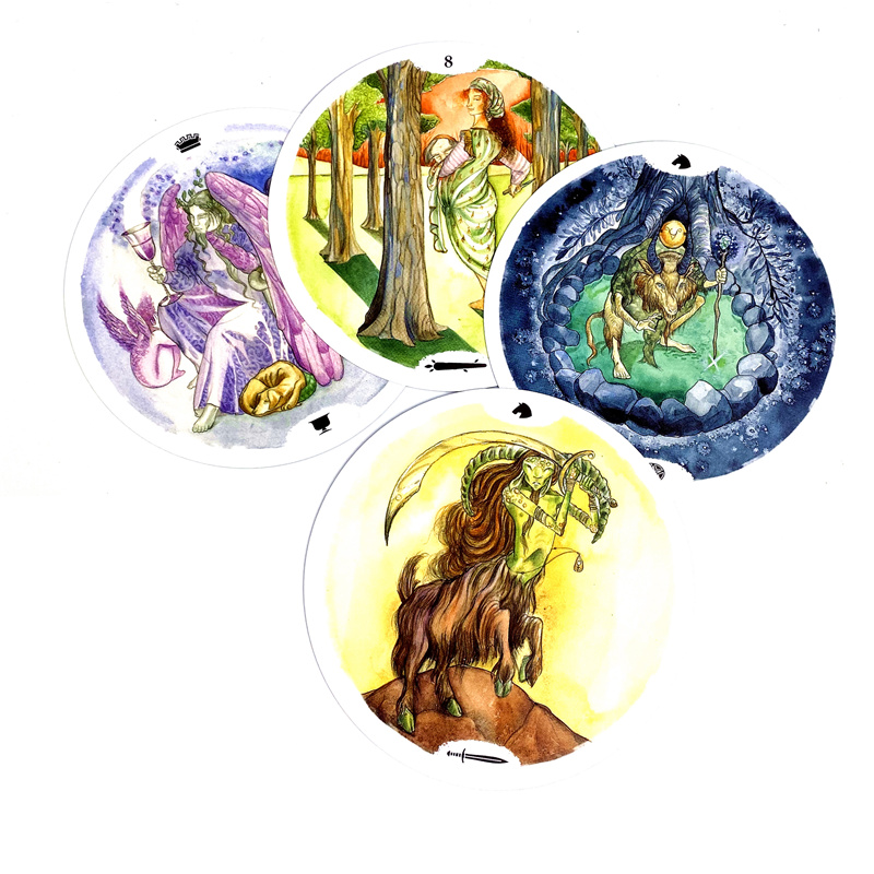 Nowe Karty Tarota Krąg Życia P – Tarot Cards Deck With Guidebook recenzja i cena