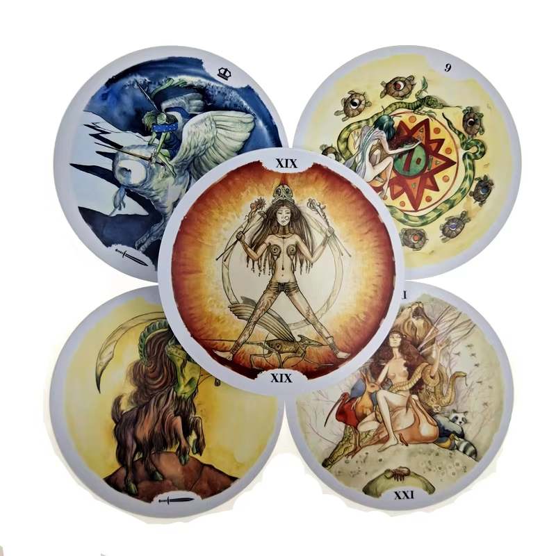 Nowe Karty Tarota Krąg Życia P – Tarot Cards Deck With Guidebook recenzja i cena