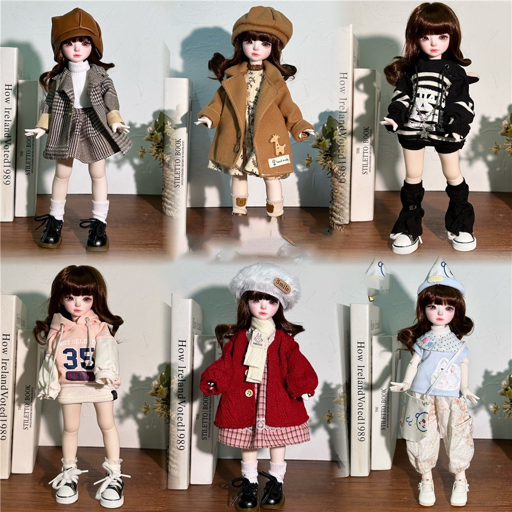 1/6 BJD Doll Dress Doll Fashio – Bjd Doll 1 6 Full Set With Clothes recenzja i cena