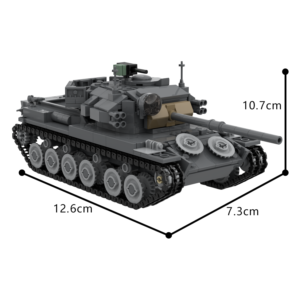MOC Centurion mk. 5/1 Klocki d – Lego Compatible Military Tank recenzja i cena