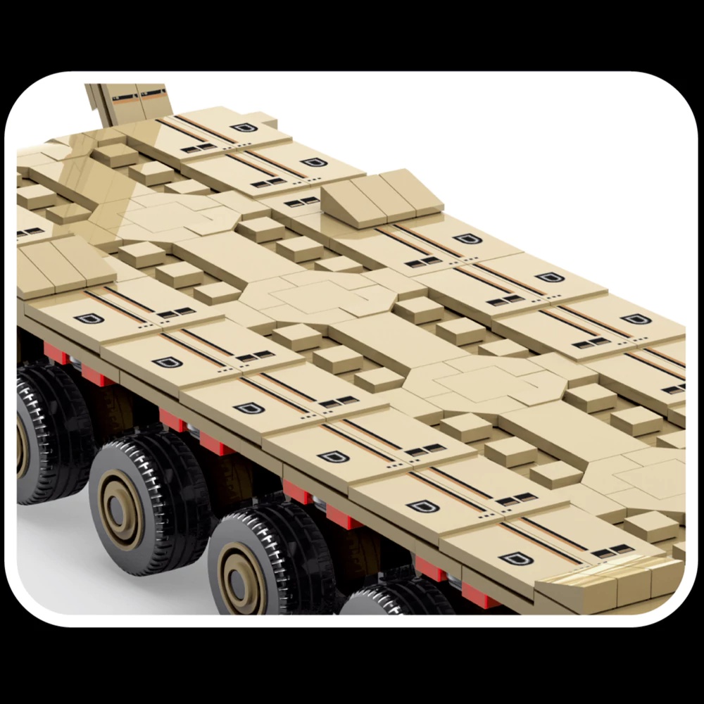 Zestaw Klocków Konstrukcyjnych – Lego Compatible Military Tank recenzja i cena
