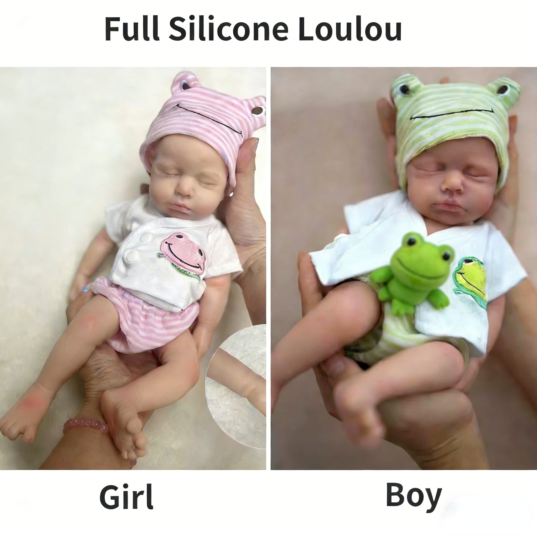Lalka OtardDolls Loulou z otwi – Reborn Baby Doll Silicone Realistic recenzja i cena