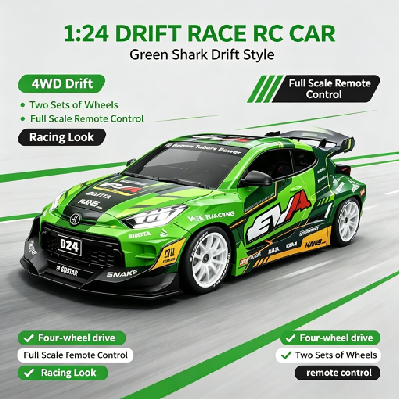 Hongxing New D24 1/24 Skala Rc – Rc Drift Car 1 24 Scale 4Wd recenzja i cena