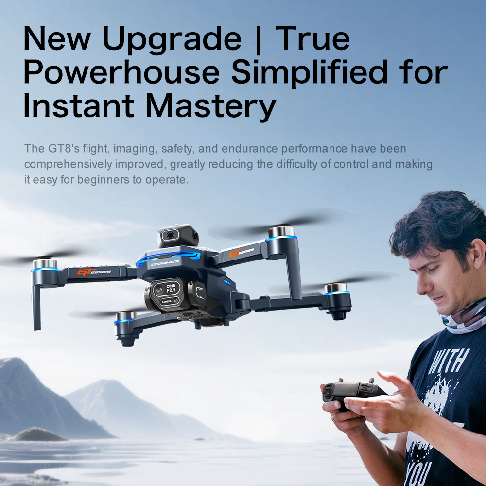Oryginalny dron GT8 8K Profesj – Fpv Brushless Rc Drone 4K recenzja i cena