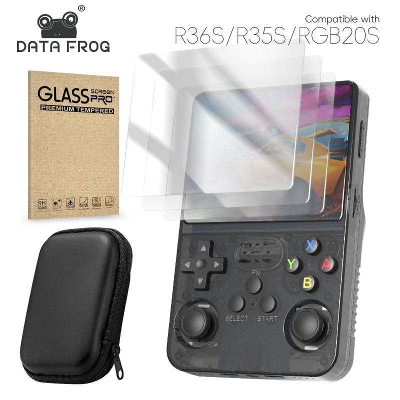 DATA FROG R36S Screen Protecto – Retro Handheld Game Console R36S recenzja i cena