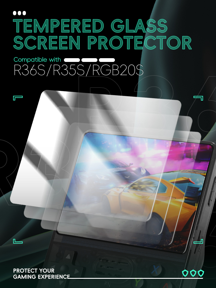 DATA FROG R36S Screen Protecto – Retro Handheld Game Console R36S recenzja i cena