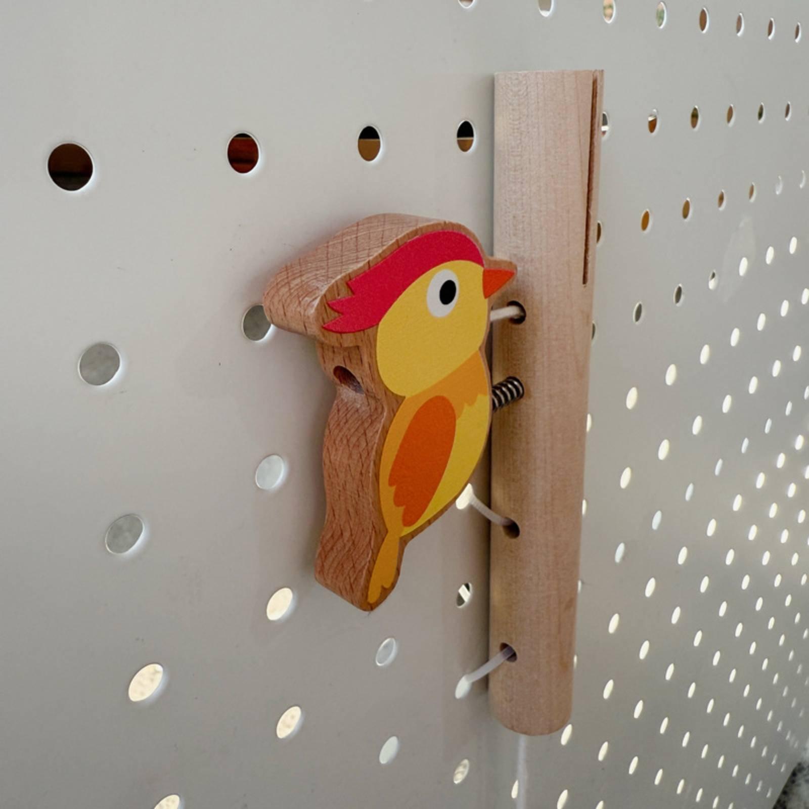 Drewniana tablica edukacyjna z – Montessori Wooden Busy Board Toddler recenzja i cena
