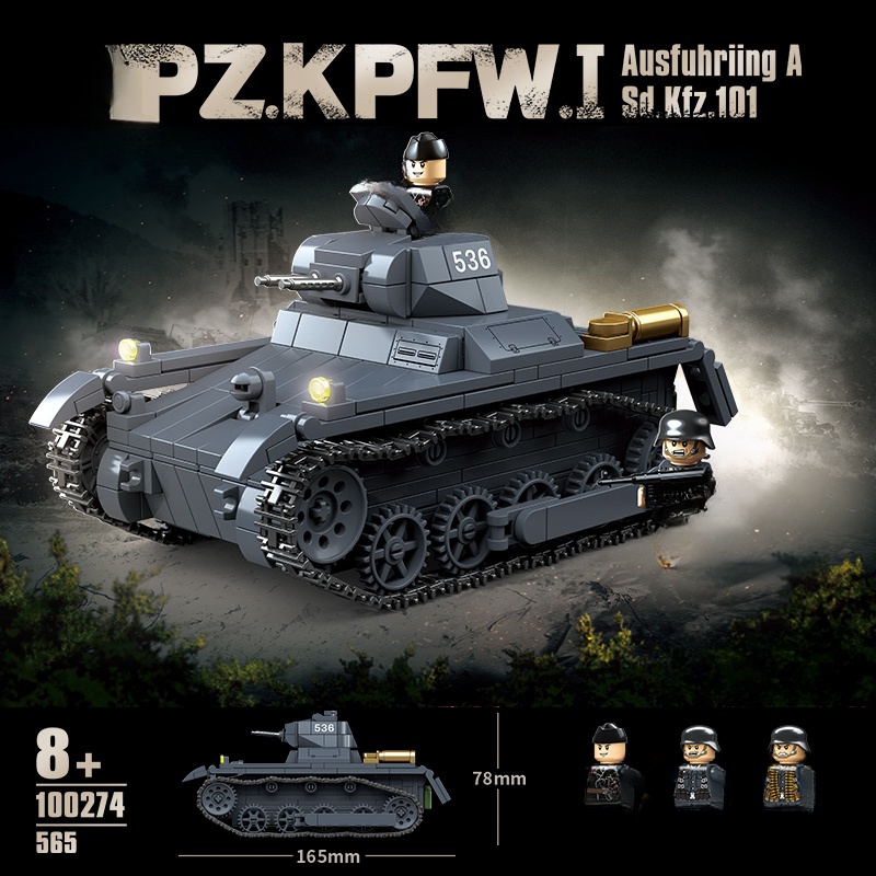 Nowy wojskowy czołg zbrojowy n – Lego Compatible Military Tank recenzja i cena