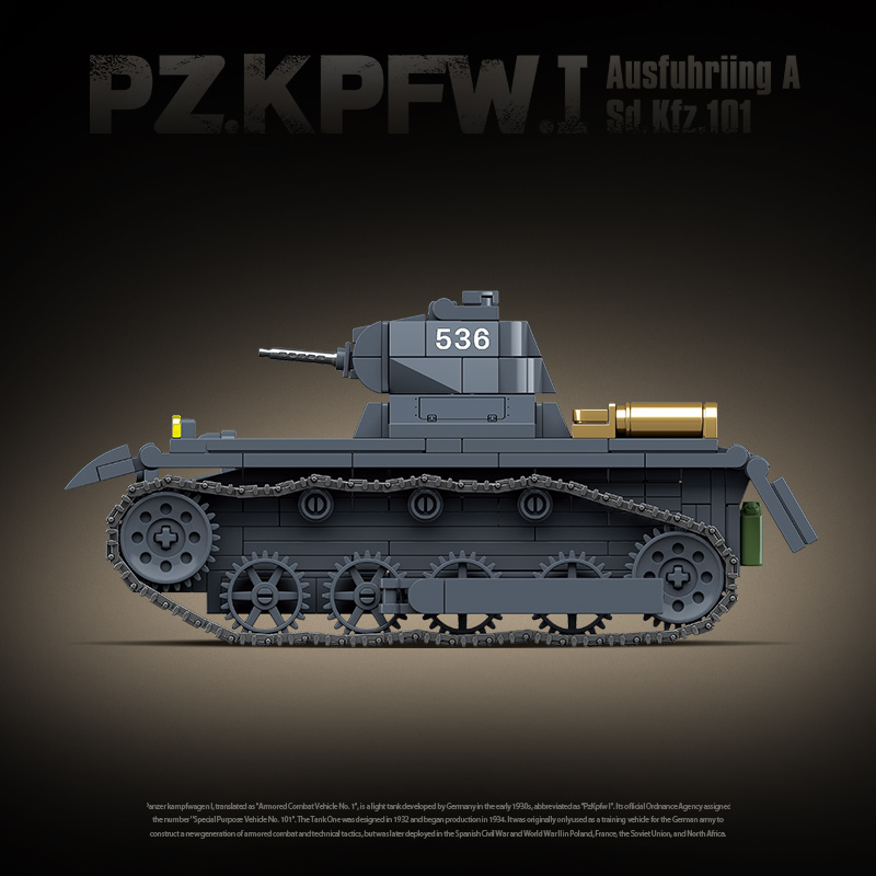 Nowy wojskowy czołg zbrojowy n – Lego Compatible Military Tank recenzja i cena