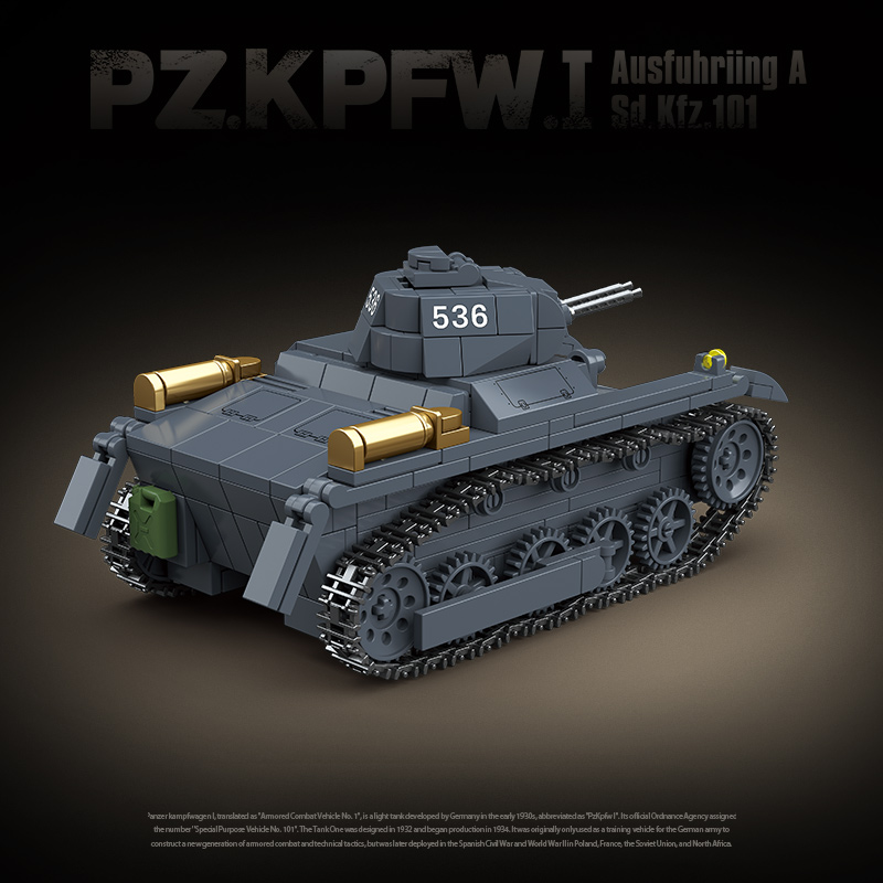 Nowy wojskowy czołg zbrojowy n – Lego Compatible Military Tank recenzja i cena