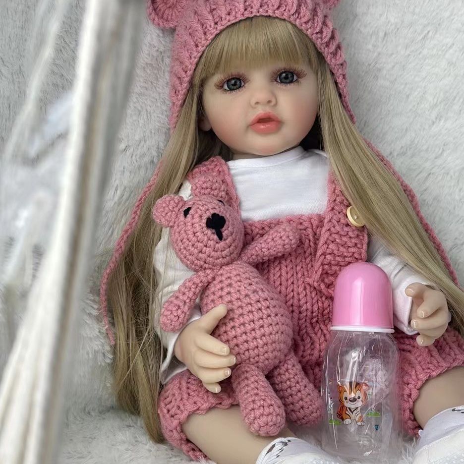 BZDOLL 55cm 22 cale realistycz – Reborn Baby Doll Silicone Realistic recenzja i cena
