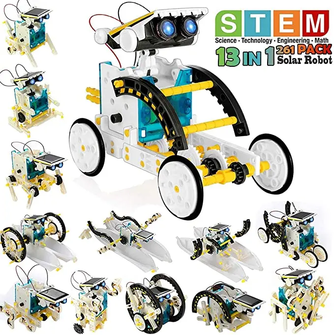 STEM 13 w 1 Edukacyjny robot s – Stem Solar Robot Kit For Kids recenzja i cena