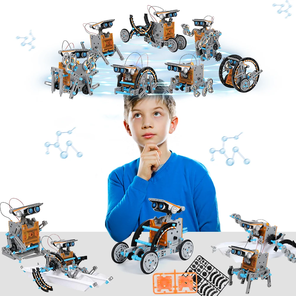 STEM 13 w 1 Edukacyjny robot s – Stem Solar Robot Kit For Kids recenzja i cena