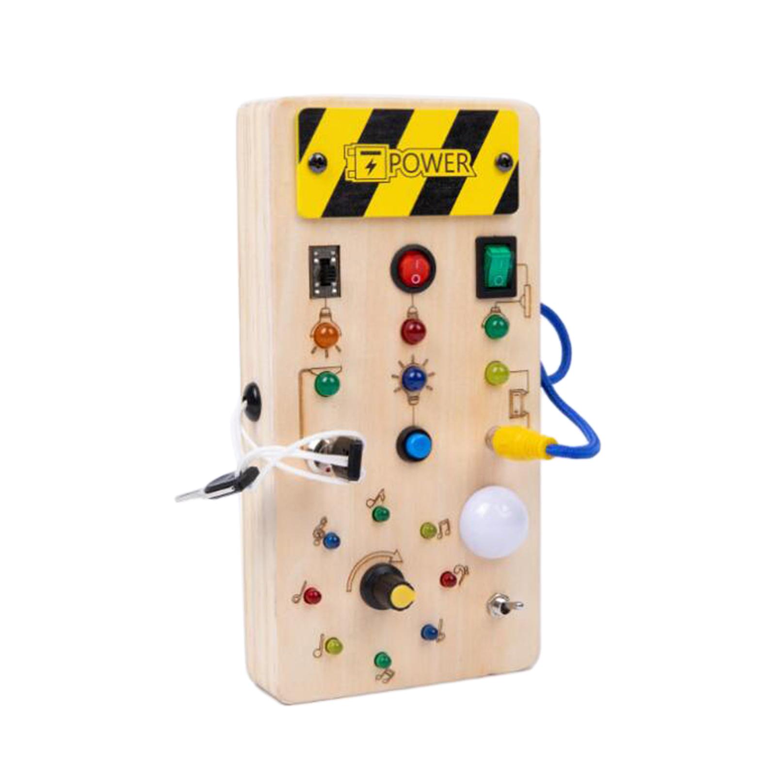 Drewniana tablica sensoryczna  – Montessori Wooden Busy Board Toddler recenzja i cena