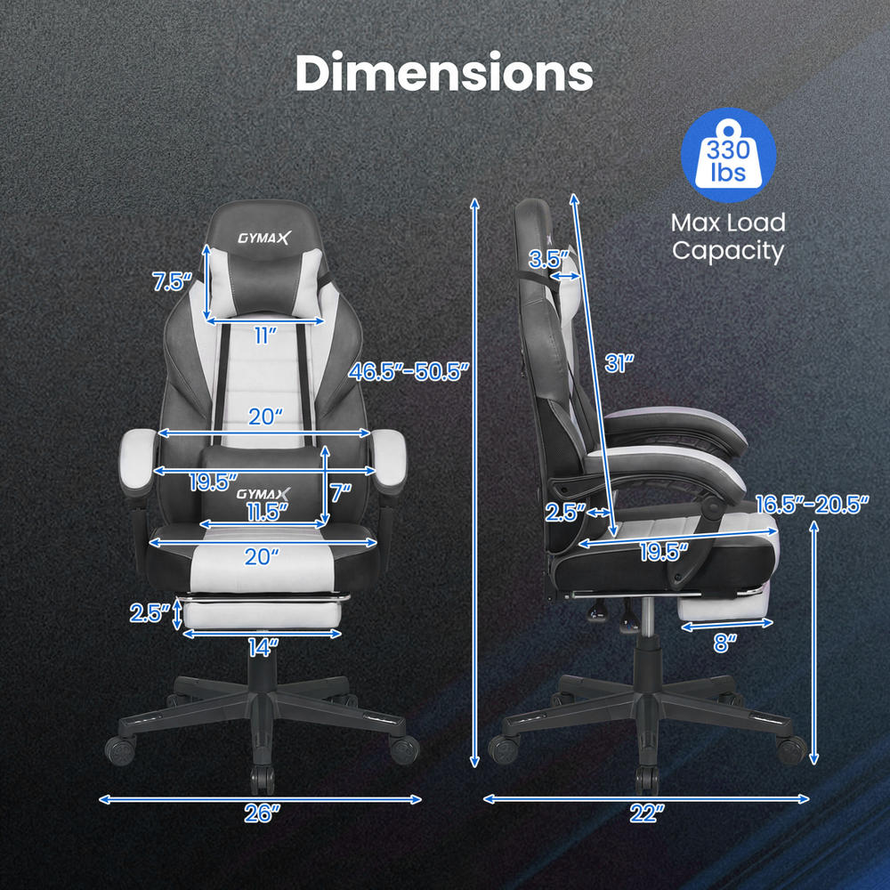 Ergonomiczne krzesło do gier w – Video Games recenzja i cena