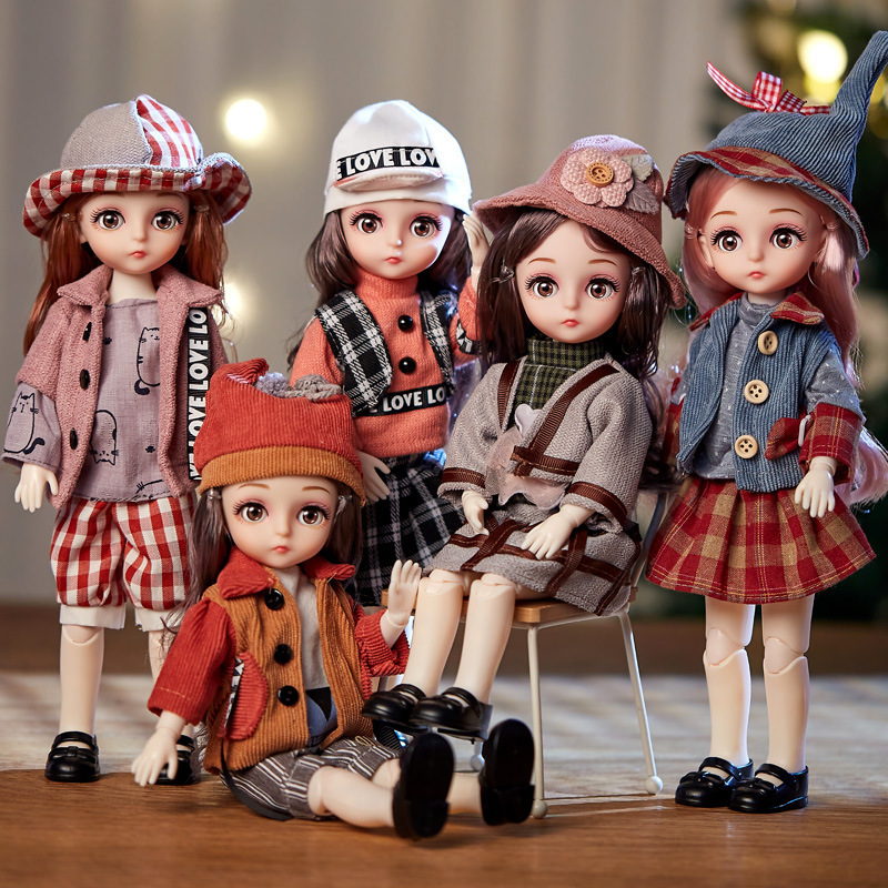 Lalka BJD 1/6 z przegubami kul – Bjd Doll 1 6 Full Set With Clothes recenzja i cena