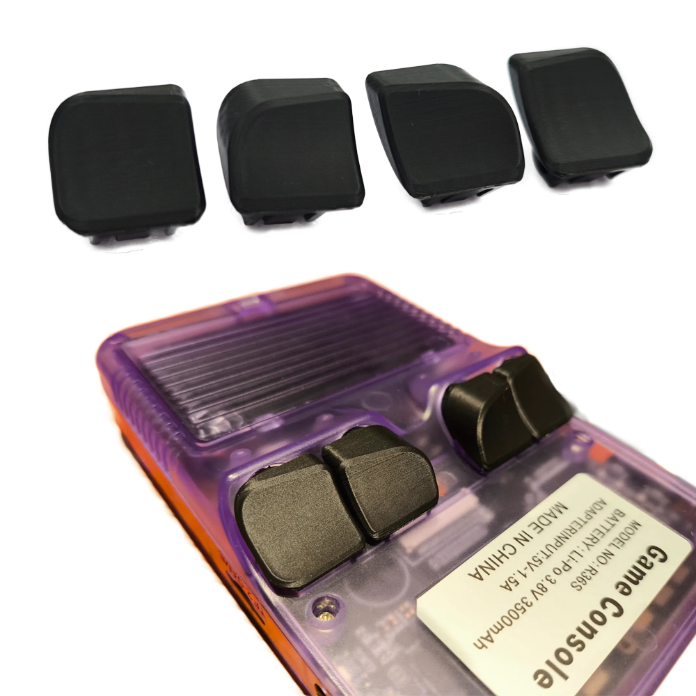 4 szt. Przyciski z nadrukiem 3 – Retro Handheld Game Console R36S recenzja i cena