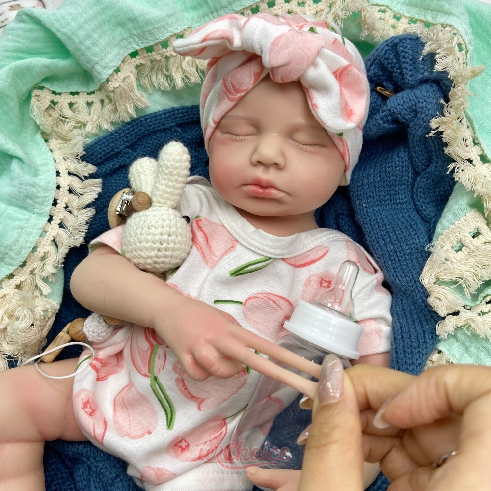 Ręcznie wykonana realistyczna  – Reborn Baby Doll Silicone Realistic recenzja i cena