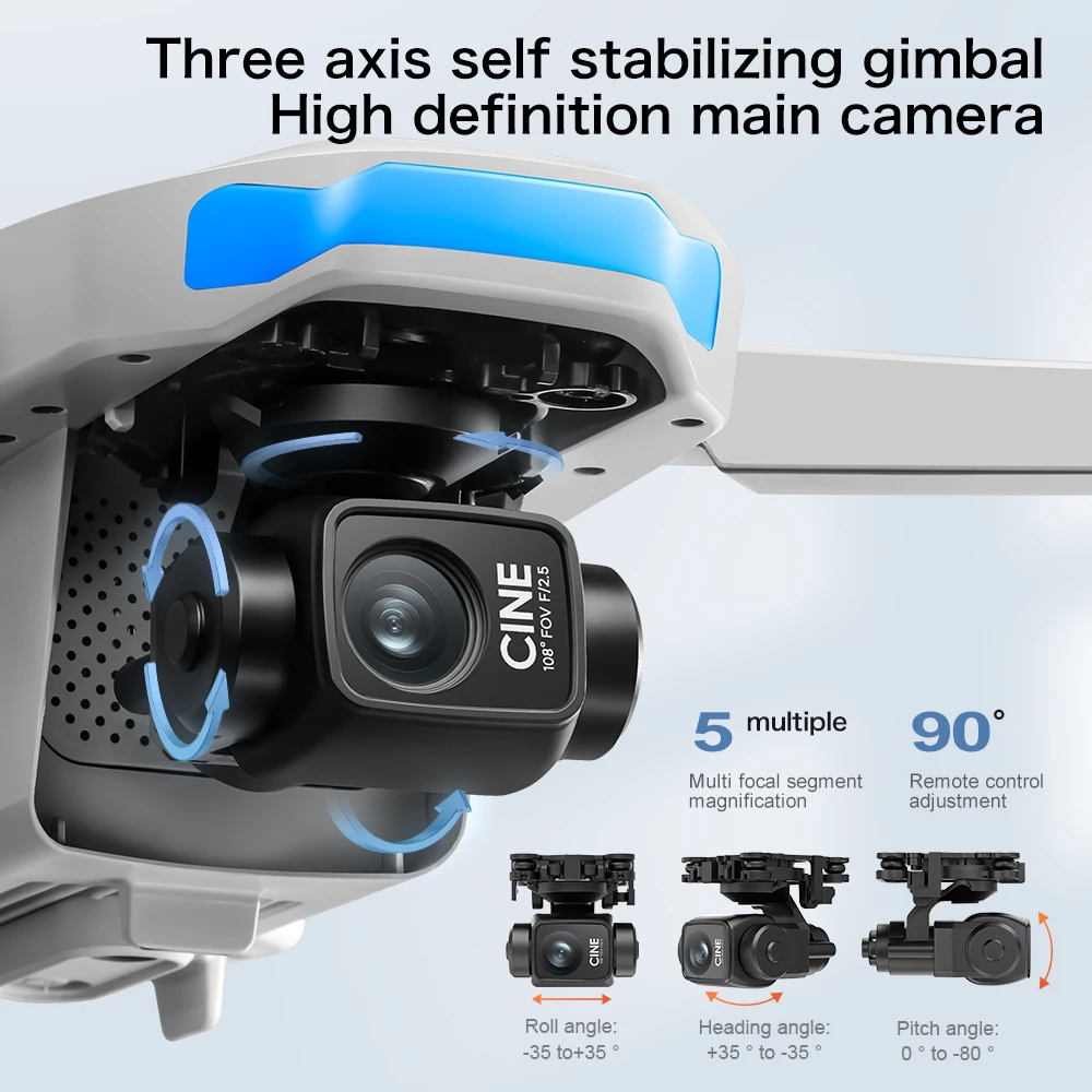 Oryginalny dron GPS S-X1 z kam – Fpv Brushless Rc Drone 4K recenzja i cena
