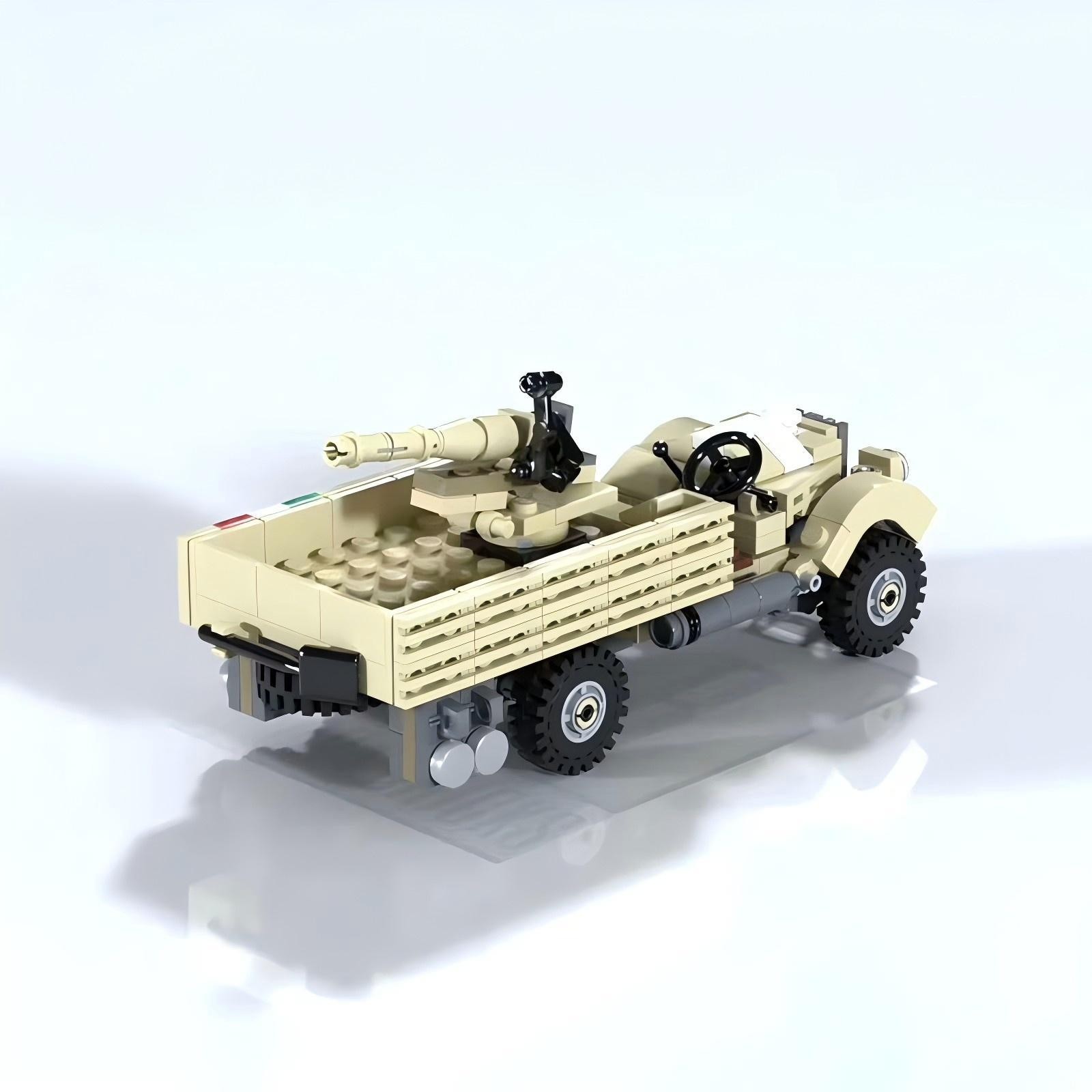 Seria Militarna MOC Włoski Czo – Lego Compatible Military Tank recenzja i cena