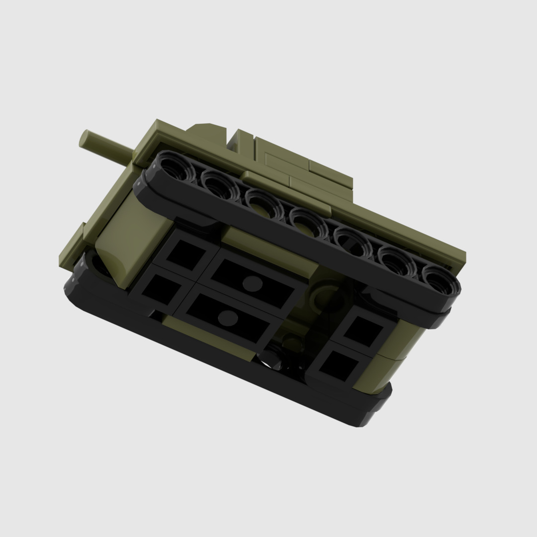 Dekoracja na biurko - wojskowy – Lego Compatible Military Tank recenzja i cena