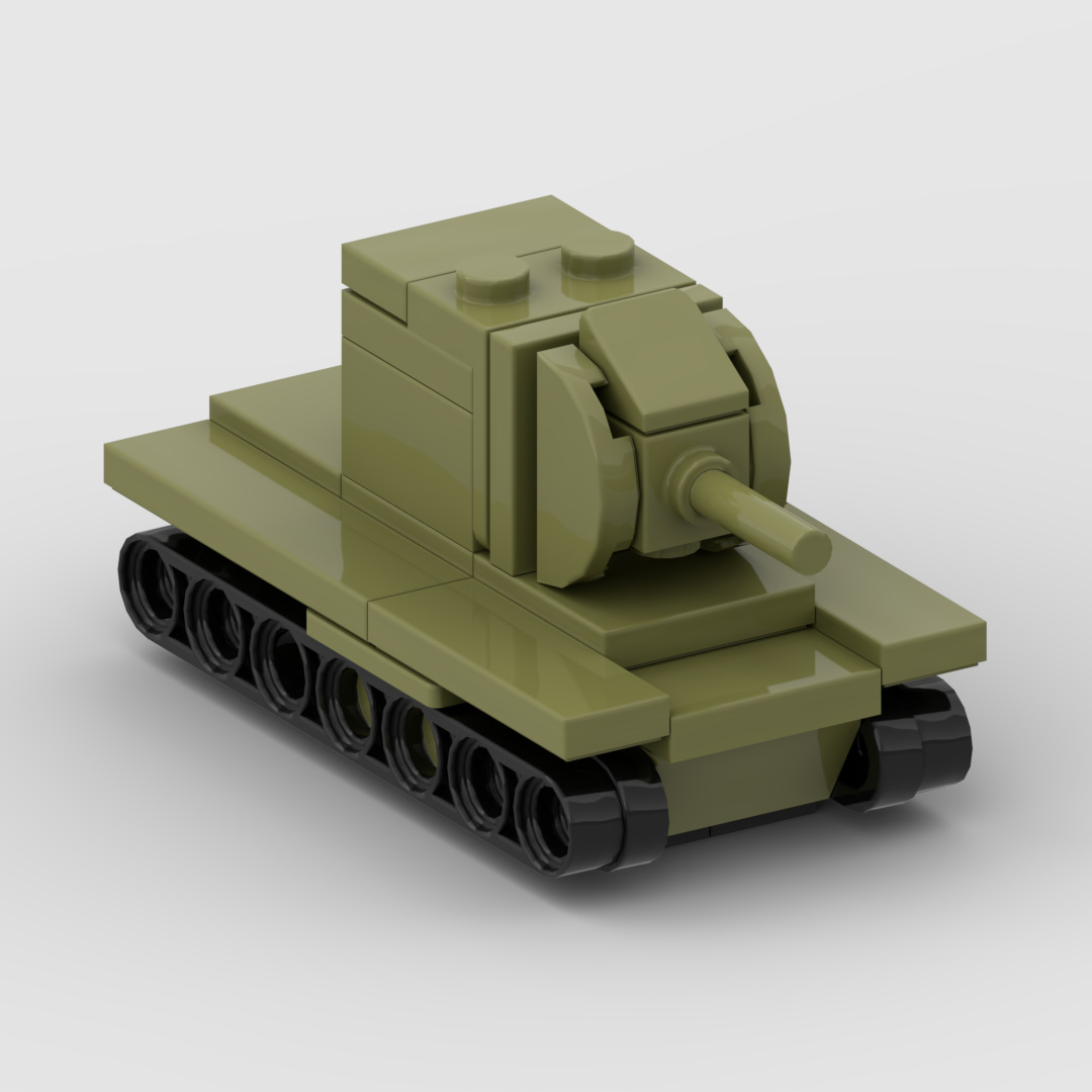 Dekoracja na biurko - wojskowy – Lego Compatible Military Tank recenzja i cena