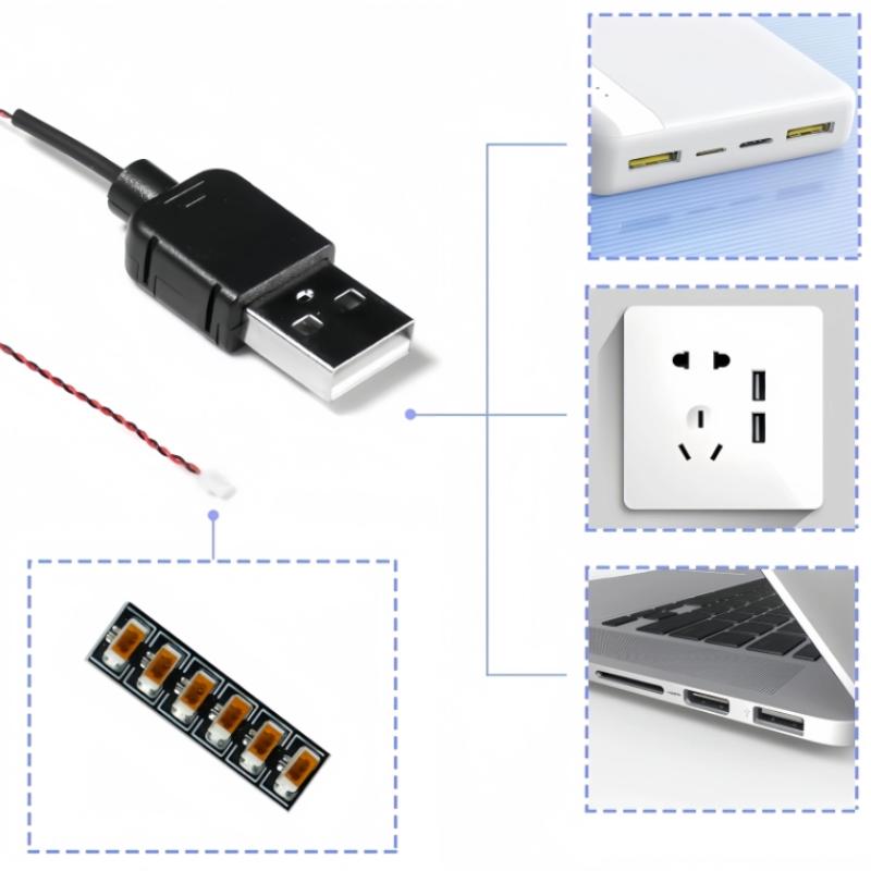 Kabel USB do zasilania, 50 cm, – Building Blocks recenzja i cena