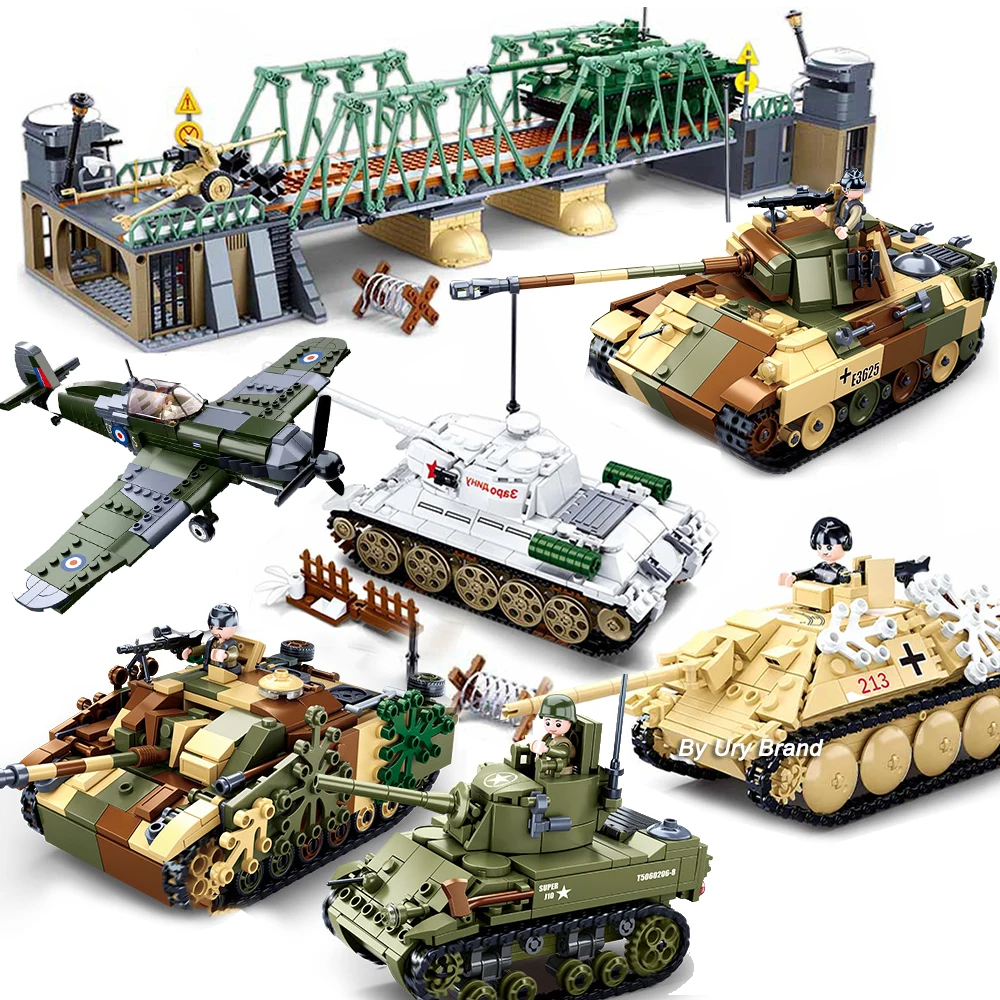 Zestawy klocków konstrukcyjnyc – Lego Compatible Military Tank recenzja i cena