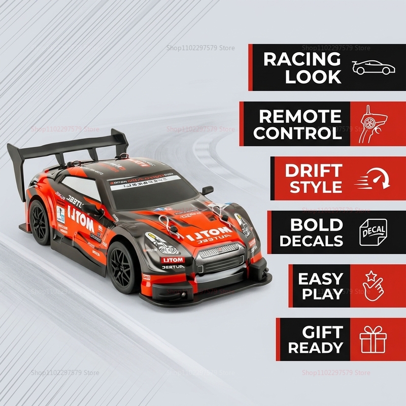 Samochód zdalnie sterowany 4WD – Rc Drift Car 1 24 Scale 4Wd recenzja i cena
