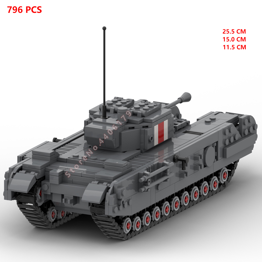 Gorąca wojskowa ii wojna świat – Lego Compatible Military Tank recenzja i cena