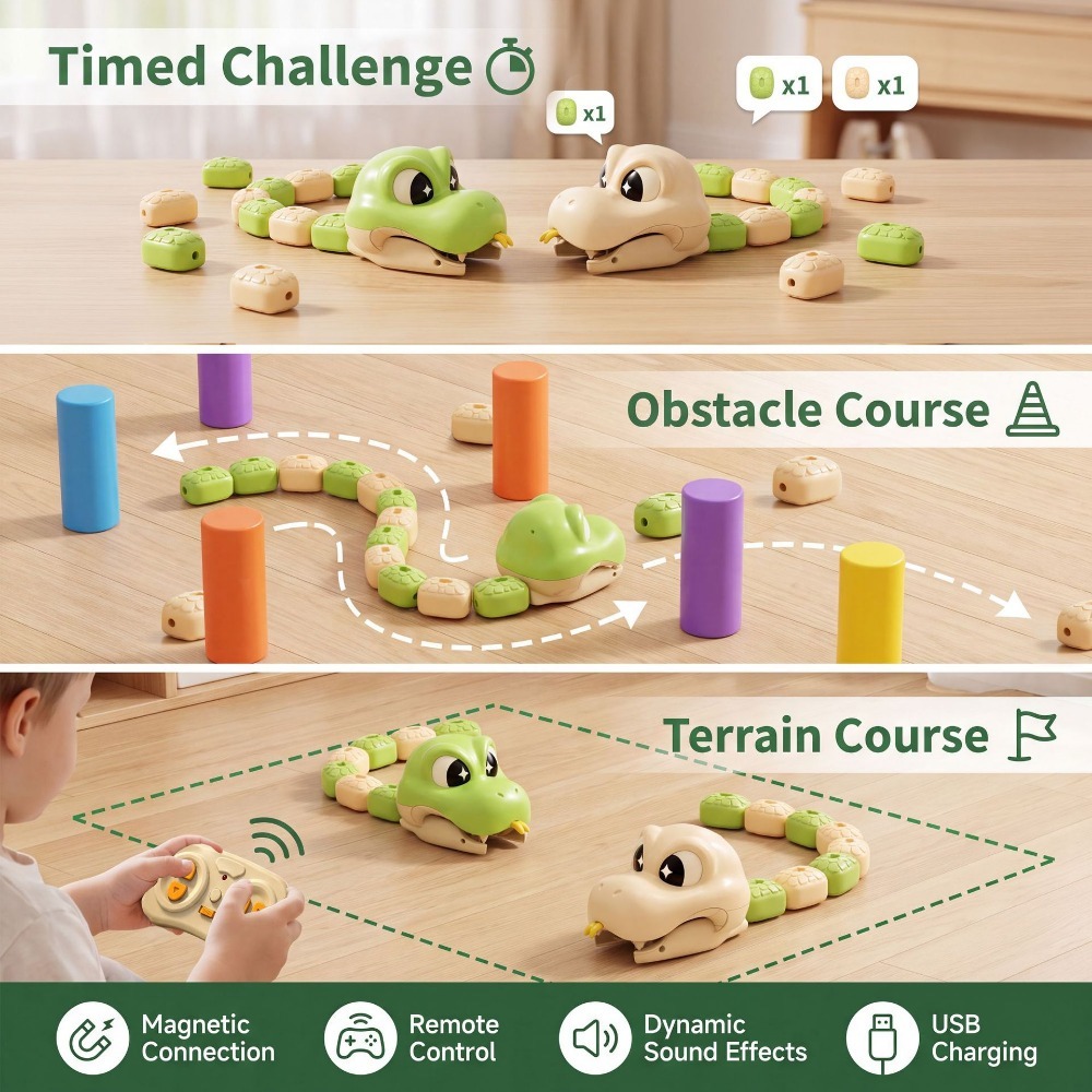 Zdalnie Sterowany Chciwy Wąż z – Educational Toys recenzja i cena