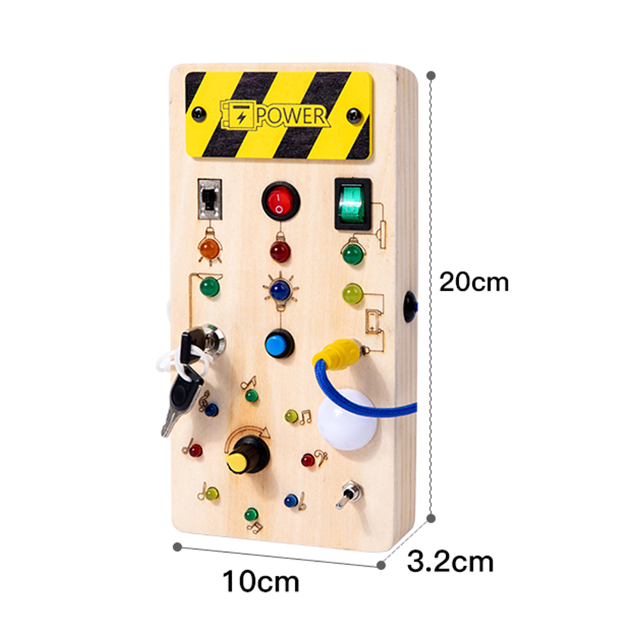 Montessori Busy Board Sensoryc – Montessori Wooden Busy Board Toddler recenzja i cena