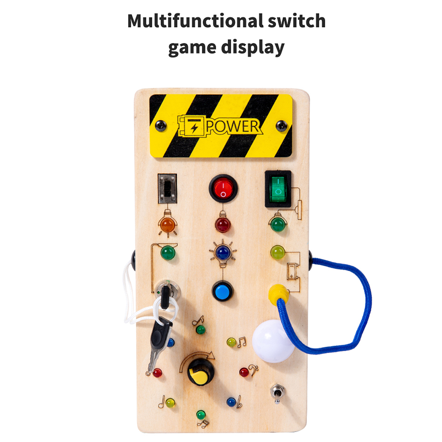 Montessori Busy Board Sensoryc – Montessori Wooden Busy Board Toddler recenzja i cena