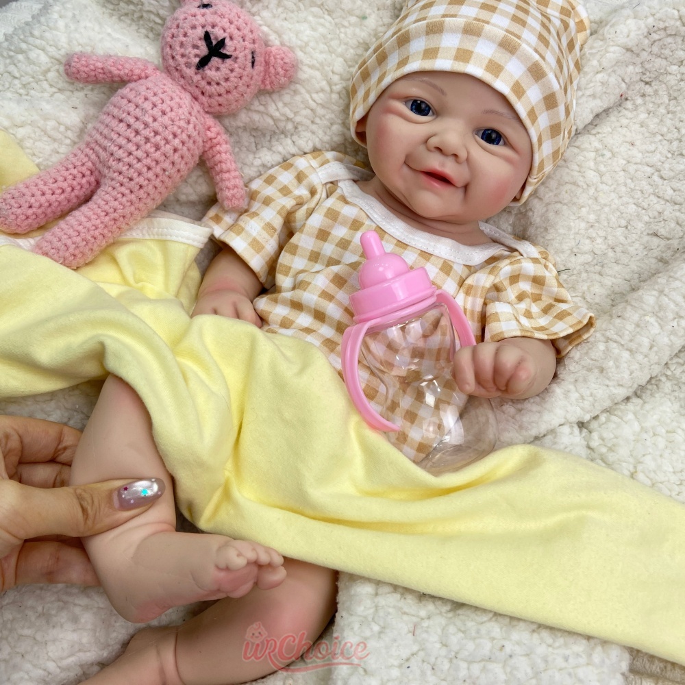Otwarte Oczy, Całe Ciało z Sil – Reborn Baby Doll Silicone Realistic recenzja i cena