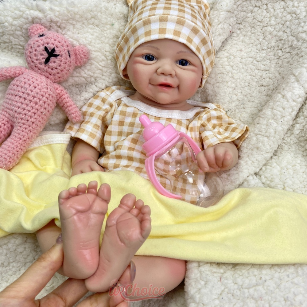 Otwarte Oczy, Całe Ciało z Sil – Reborn Baby Doll Silicone Realistic recenzja i cena
